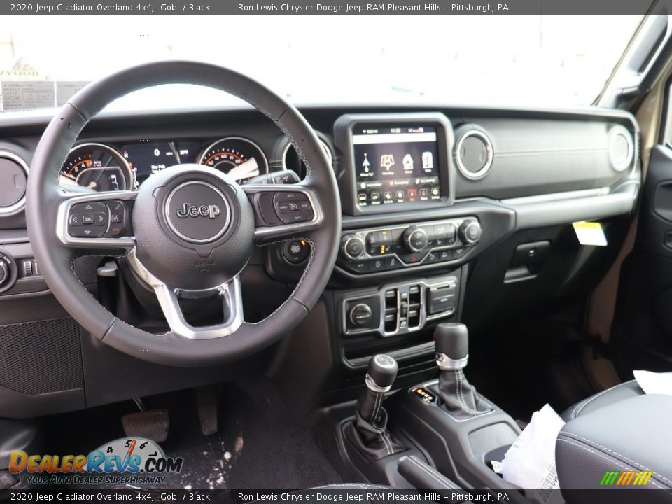 Dashboard of 2020 Jeep Gladiator Overland 4x4 Photo #13