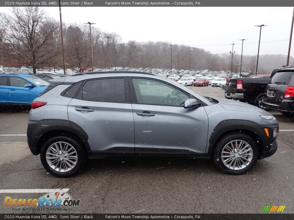 2020 Hyundai Kona SEL AWD Sonic Silver / Black Photo #1