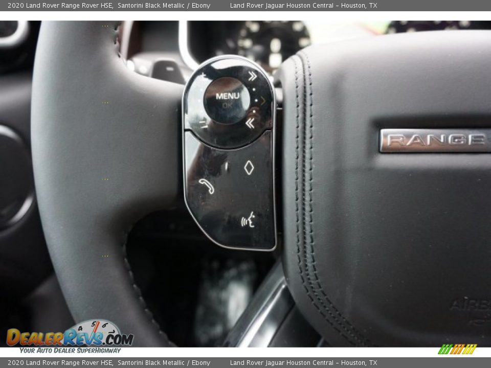 2020 Land Rover Range Rover HSE Santorini Black Metallic / Ebony Photo #28