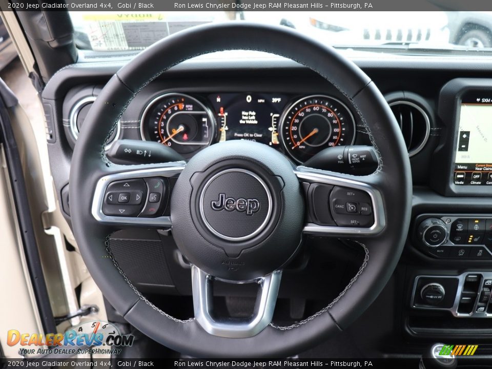 2020 Jeep Gladiator Overland 4x4 Steering Wheel Photo #18