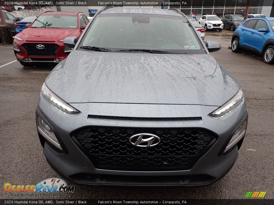 2020 Hyundai Kona SEL AWD Sonic Silver / Black Photo #4