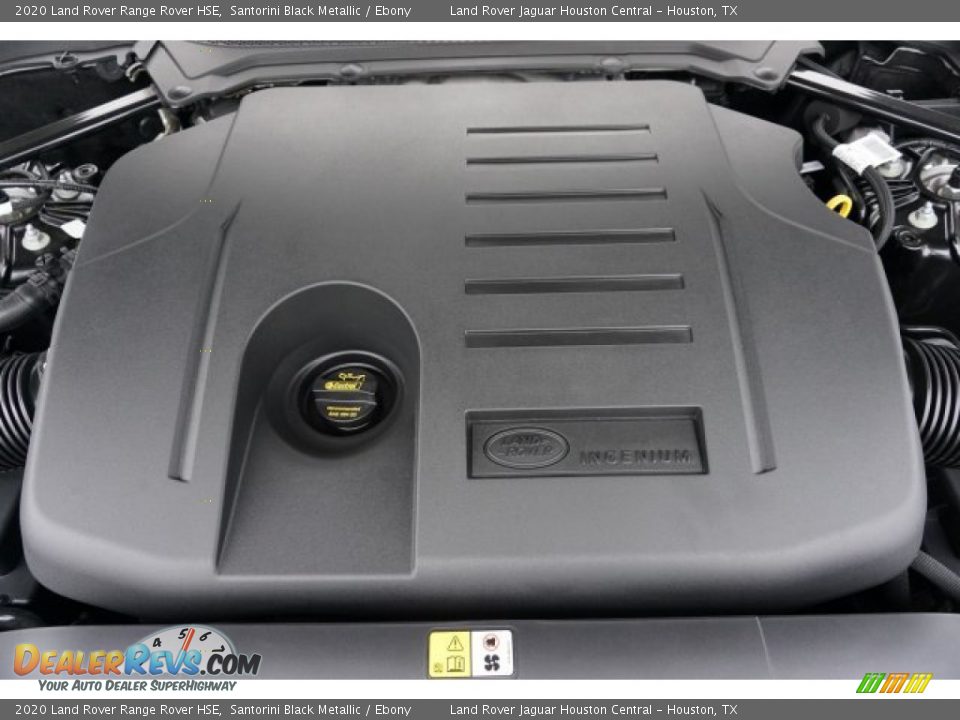 2020 Land Rover Range Rover HSE Santorini Black Metallic / Ebony Photo #32