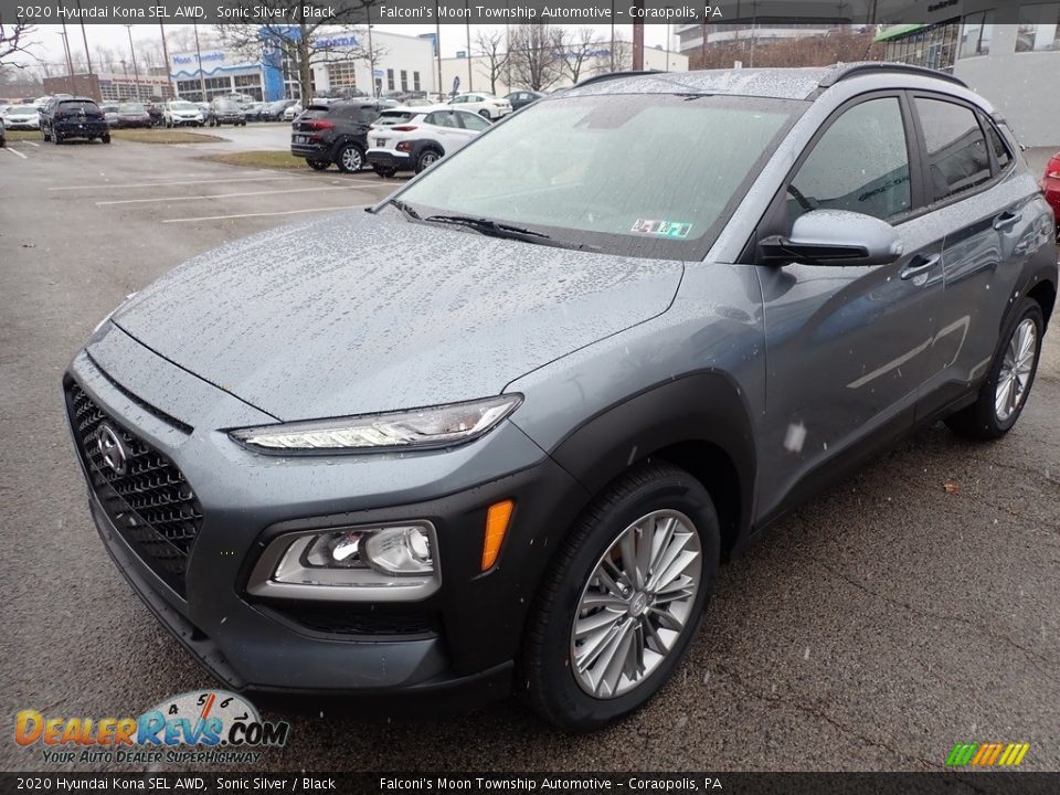 2020 Hyundai Kona SEL AWD Sonic Silver / Black Photo #5