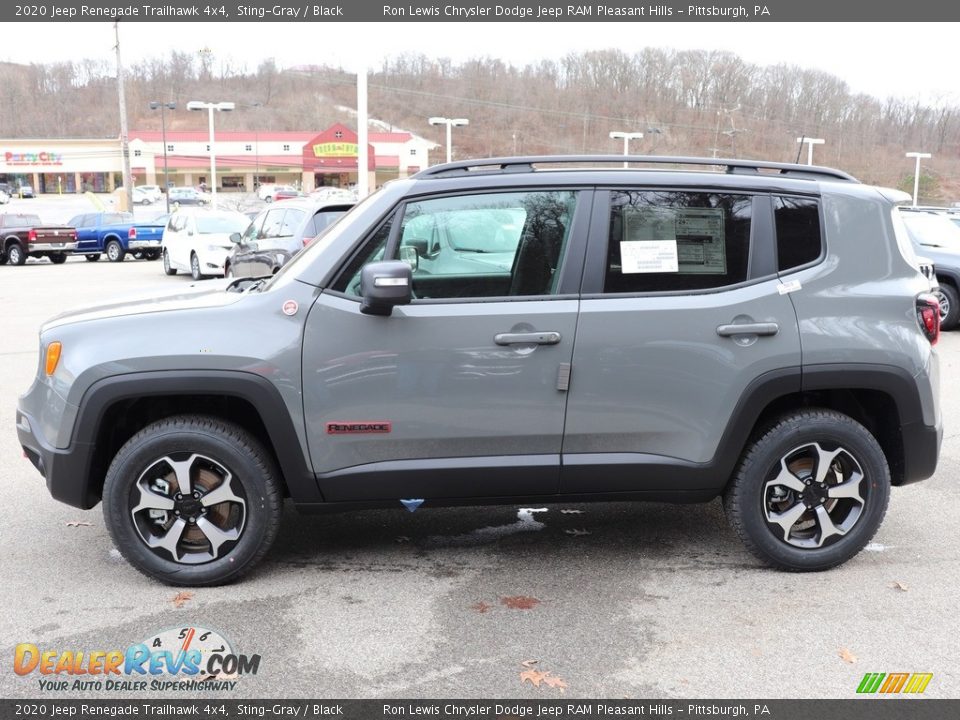 2020 Jeep Renegade Trailhawk 4x4 Sting-Gray / Black Photo #2