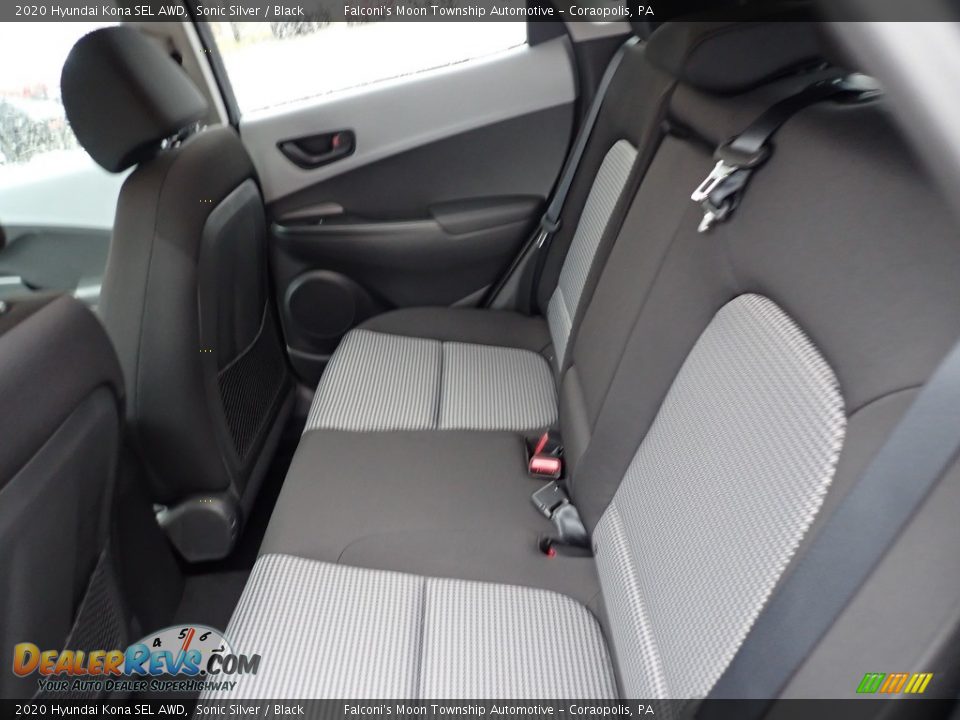 2020 Hyundai Kona SEL AWD Sonic Silver / Black Photo #8