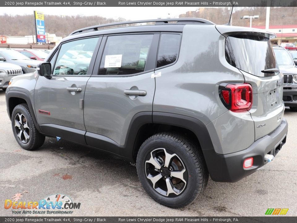 2020 Jeep Renegade Trailhawk 4x4 Sting-Gray / Black Photo #3