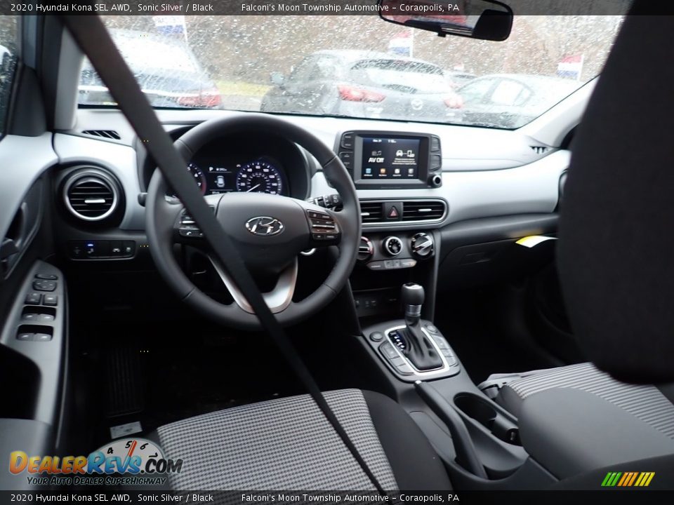 2020 Hyundai Kona SEL AWD Sonic Silver / Black Photo #9