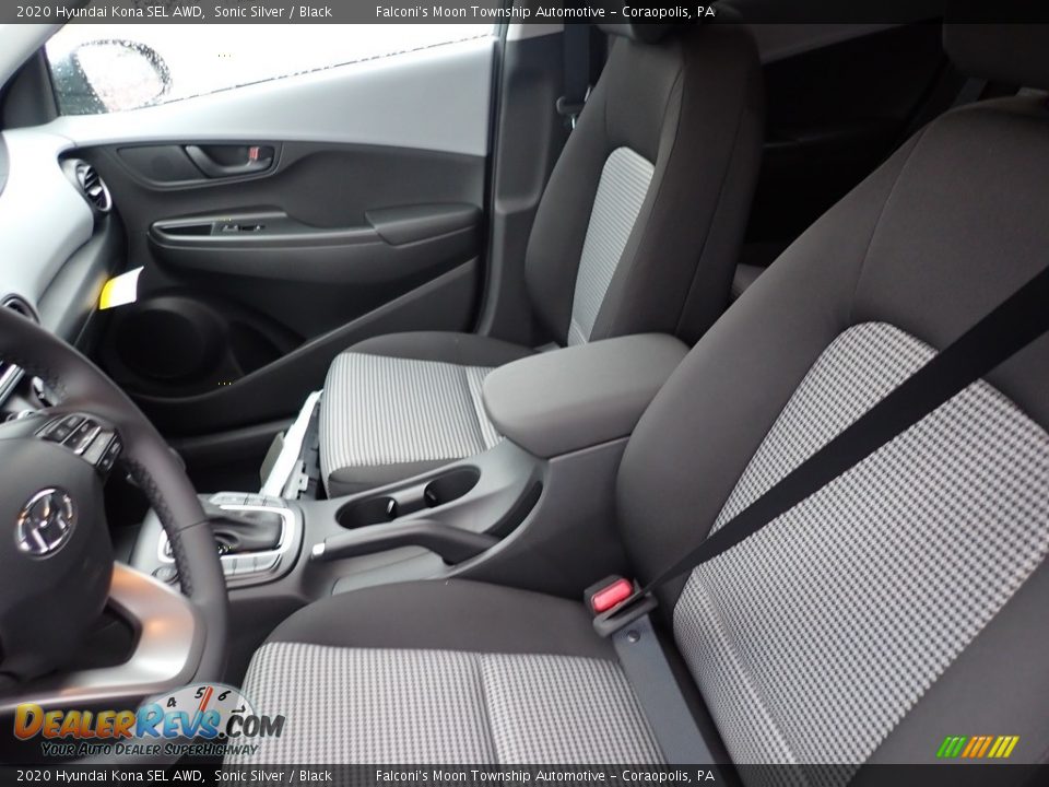 2020 Hyundai Kona SEL AWD Sonic Silver / Black Photo #11