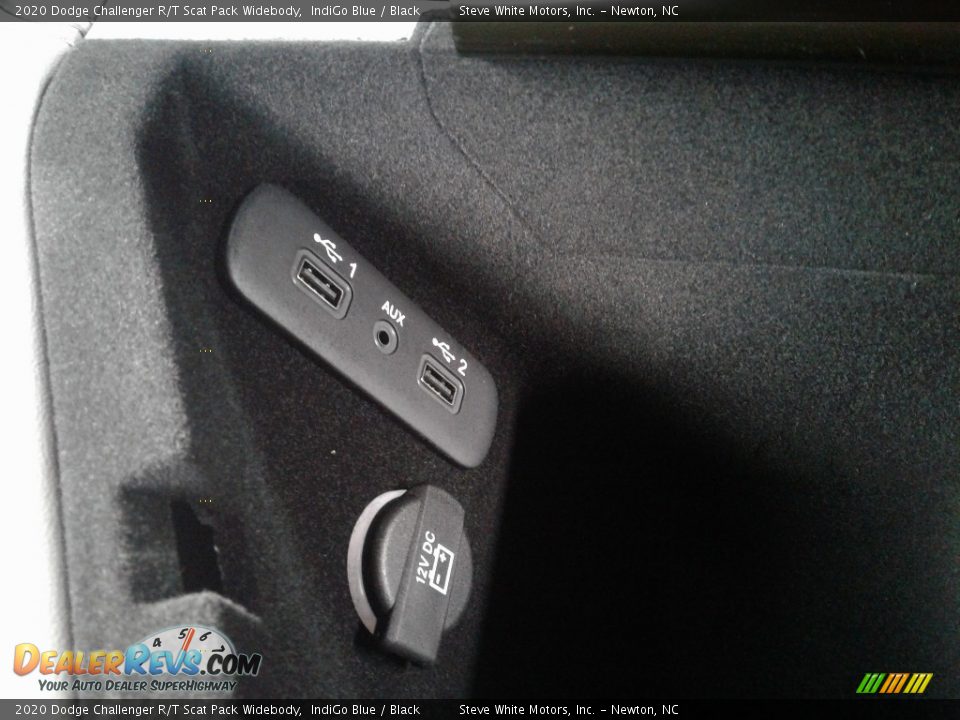 2020 Dodge Challenger R/T Scat Pack Widebody IndiGo Blue / Black Photo #27