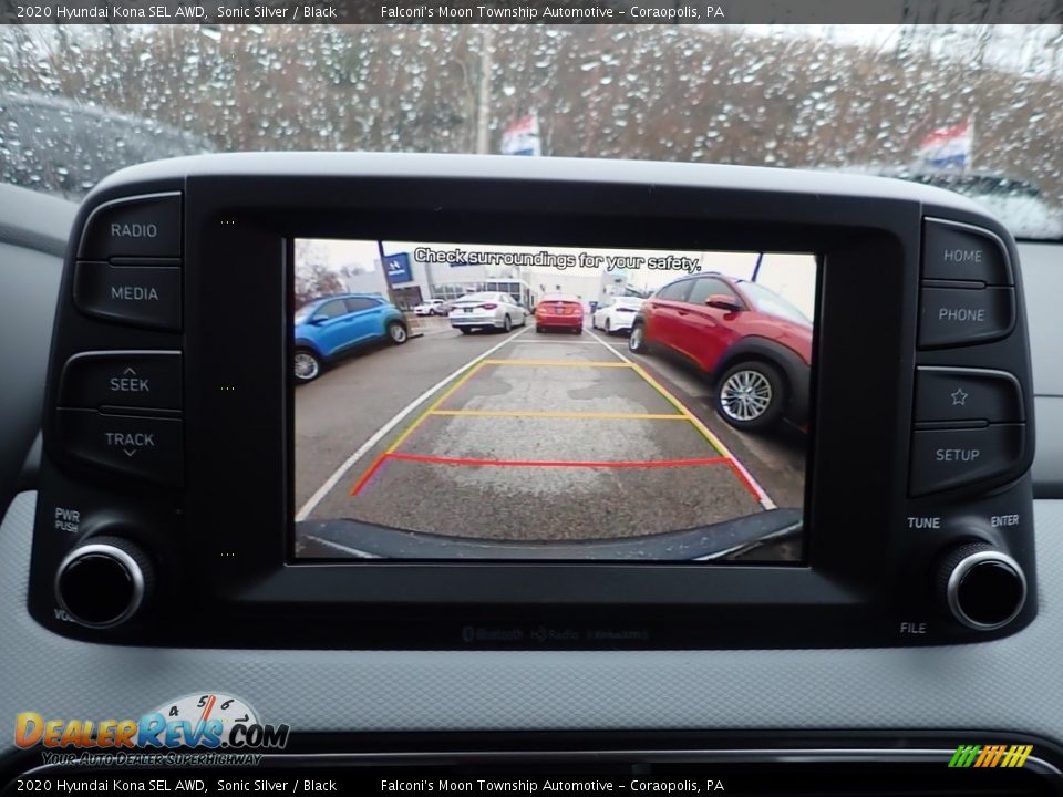 2020 Hyundai Kona SEL AWD Sonic Silver / Black Photo #14