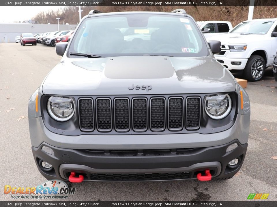 2020 Jeep Renegade Trailhawk 4x4 Sting-Gray / Black Photo #9