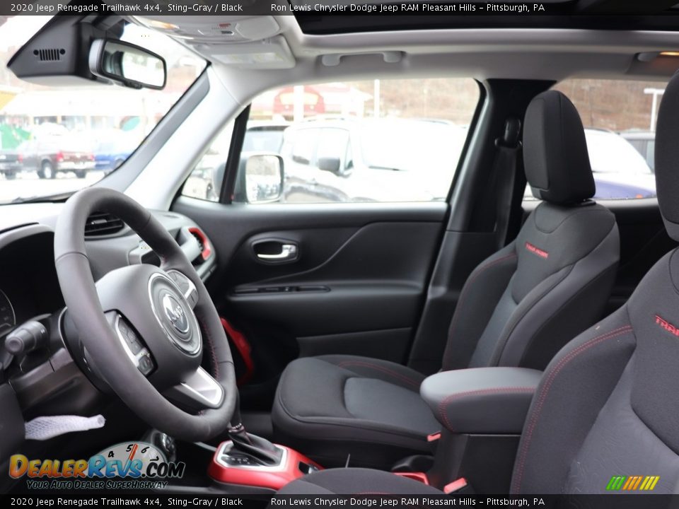 2020 Jeep Renegade Trailhawk 4x4 Sting-Gray / Black Photo #11