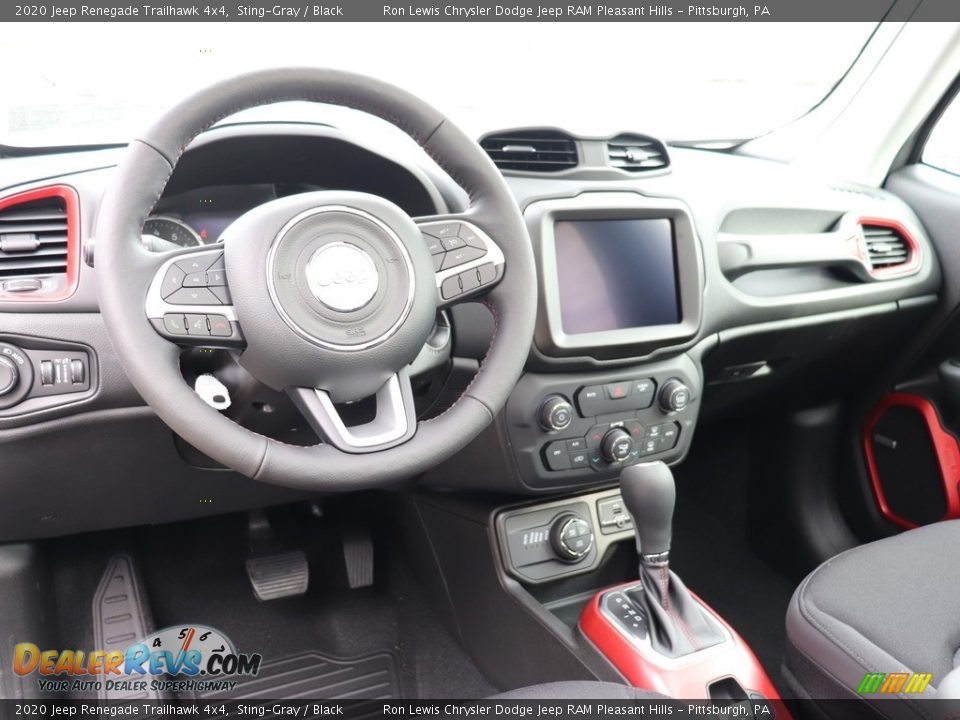 2020 Jeep Renegade Trailhawk 4x4 Sting-Gray / Black Photo #13