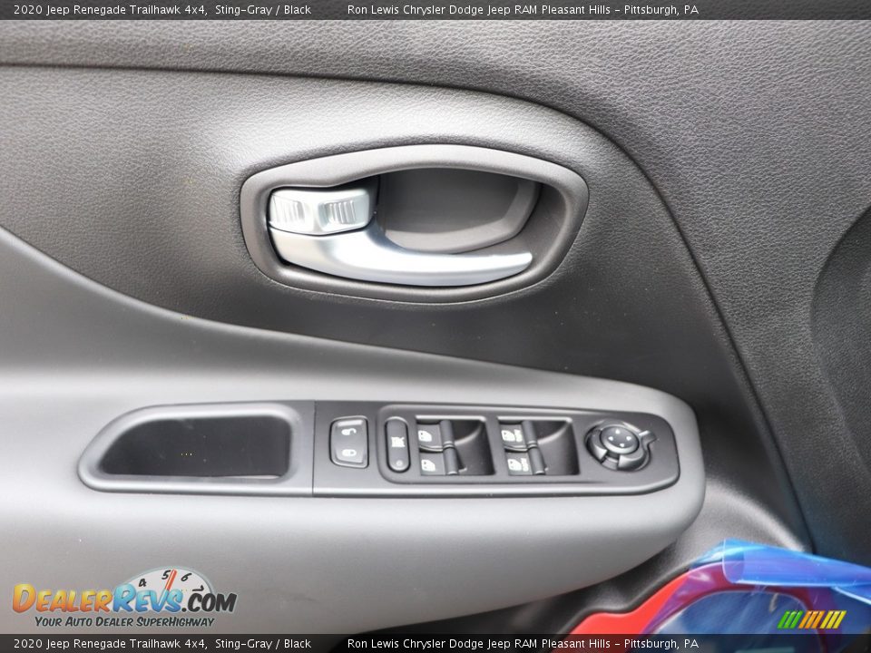 2020 Jeep Renegade Trailhawk 4x4 Sting-Gray / Black Photo #14