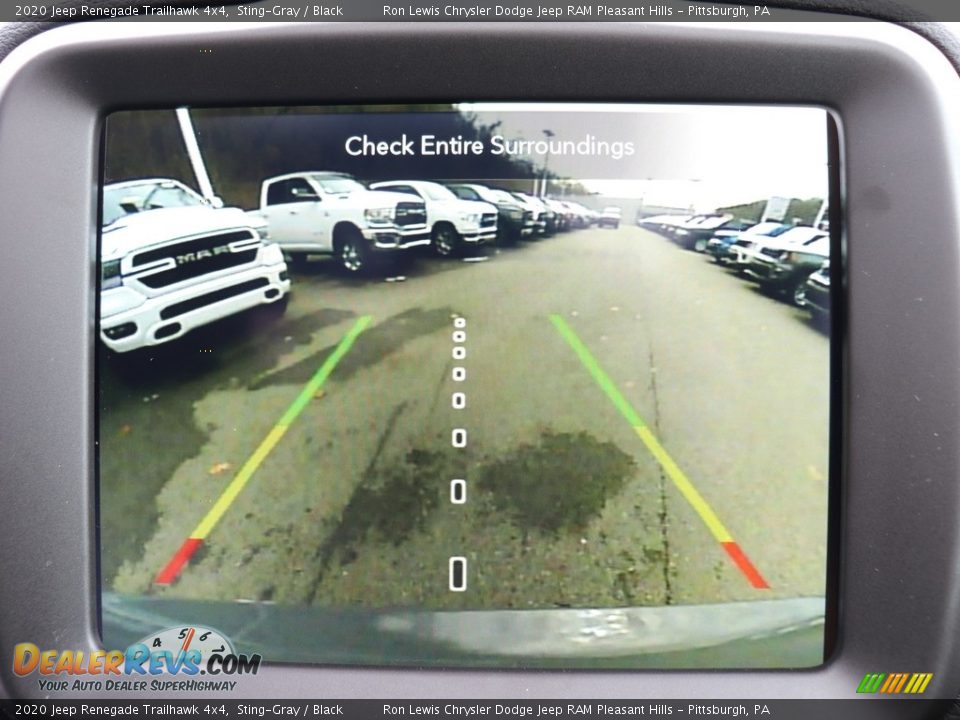 2020 Jeep Renegade Trailhawk 4x4 Sting-Gray / Black Photo #16