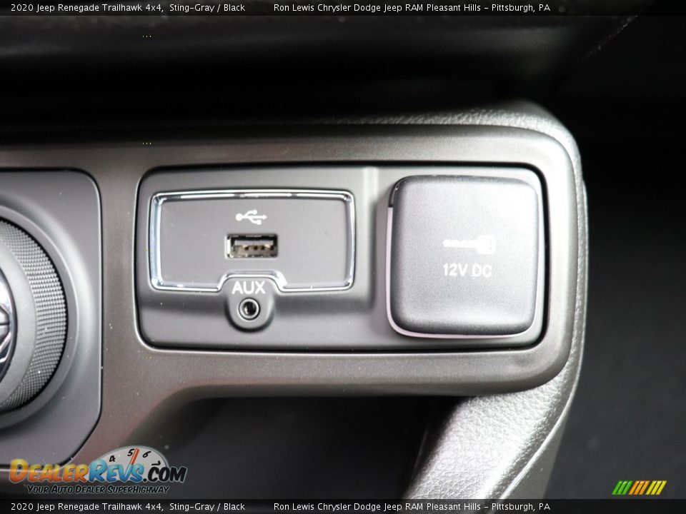 2020 Jeep Renegade Trailhawk 4x4 Sting-Gray / Black Photo #20