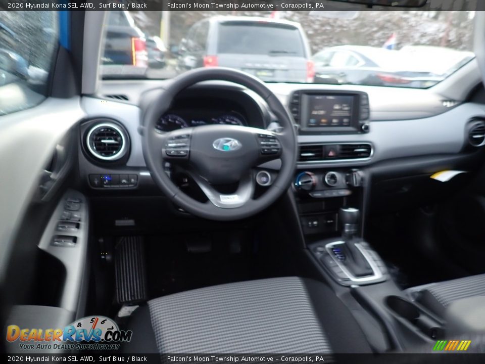 2020 Hyundai Kona SEL AWD Surf Blue / Black Photo #9