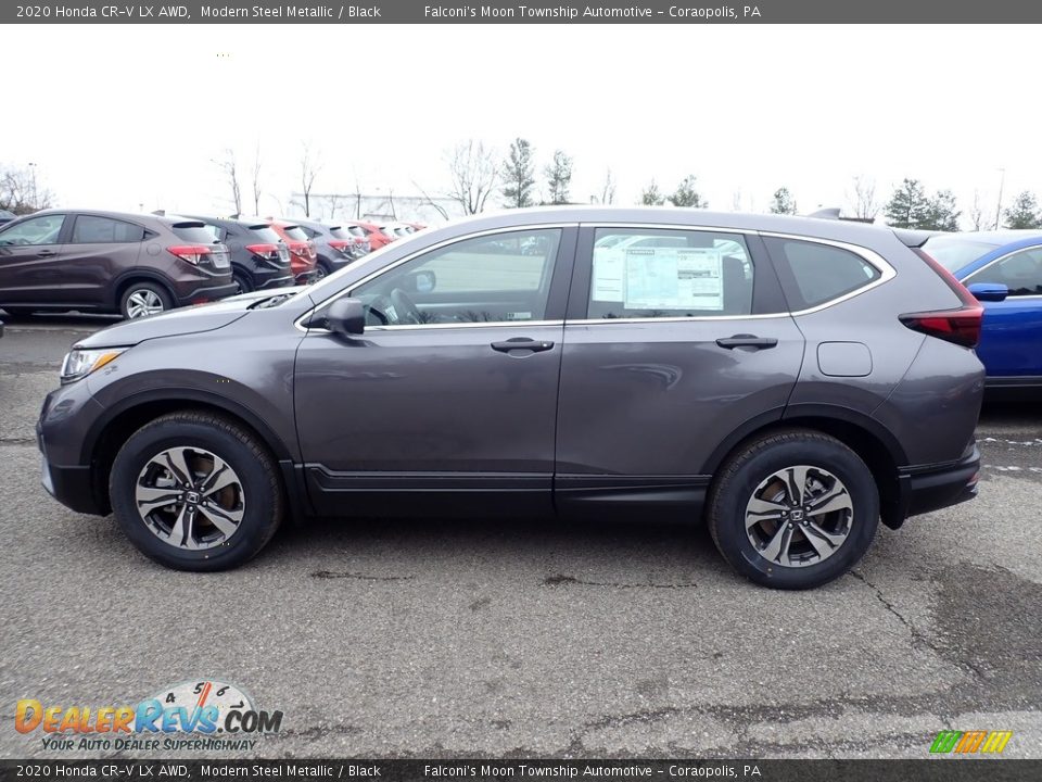 2020 Honda CR-V LX AWD Modern Steel Metallic / Black Photo #2