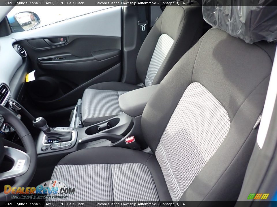 2020 Hyundai Kona SEL AWD Surf Blue / Black Photo #11