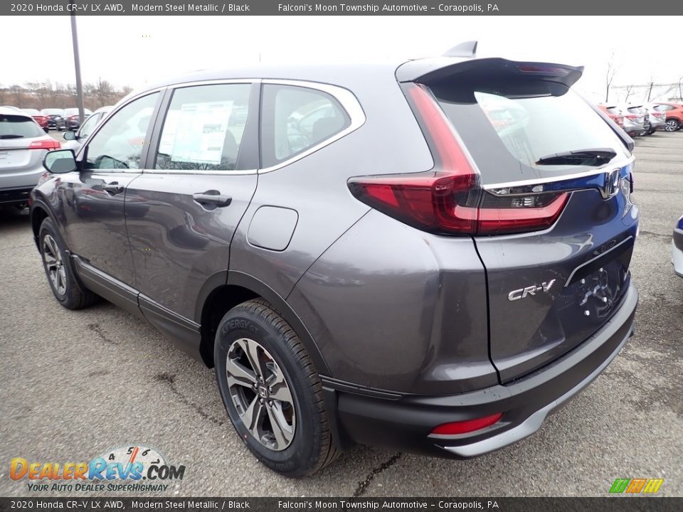 2020 Honda CR-V LX AWD Modern Steel Metallic / Black Photo #3