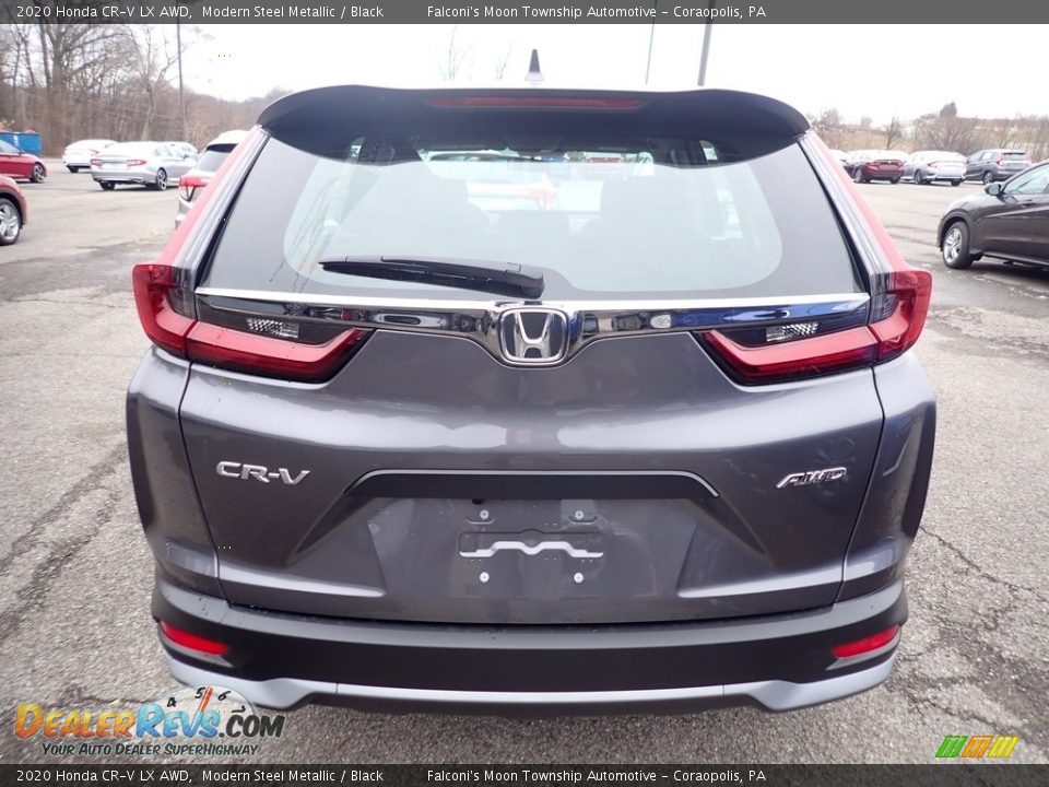 2020 Honda CR-V LX AWD Modern Steel Metallic / Black Photo #4