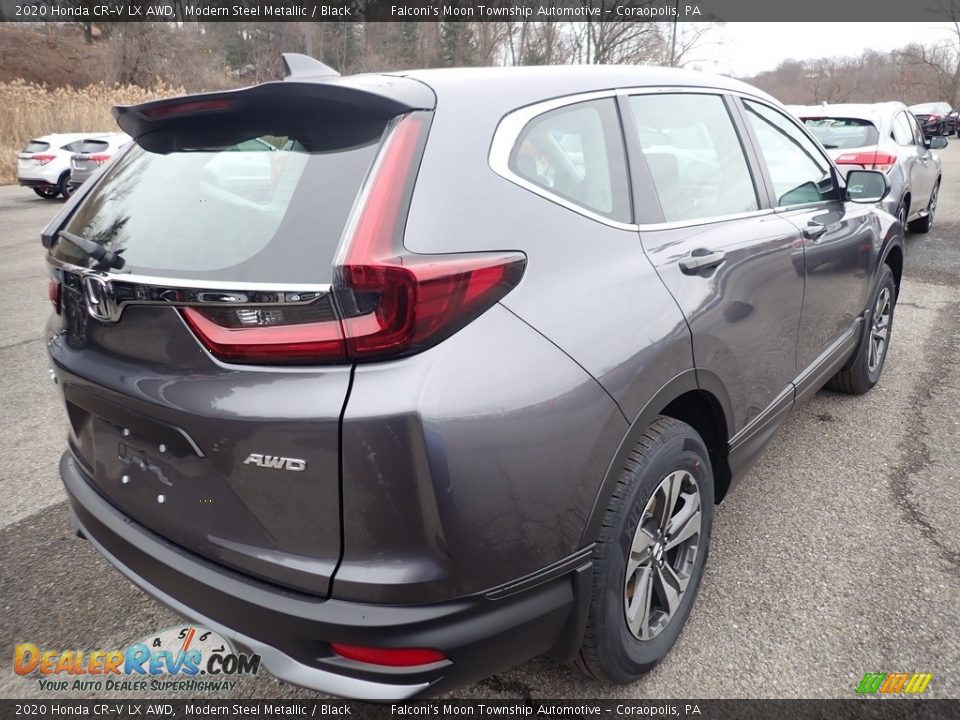 2020 Honda CR-V LX AWD Modern Steel Metallic / Black Photo #5
