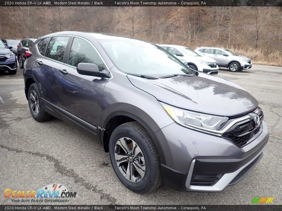 2020 Honda CR-V LX AWD Modern Steel Metallic / Black Photo #6