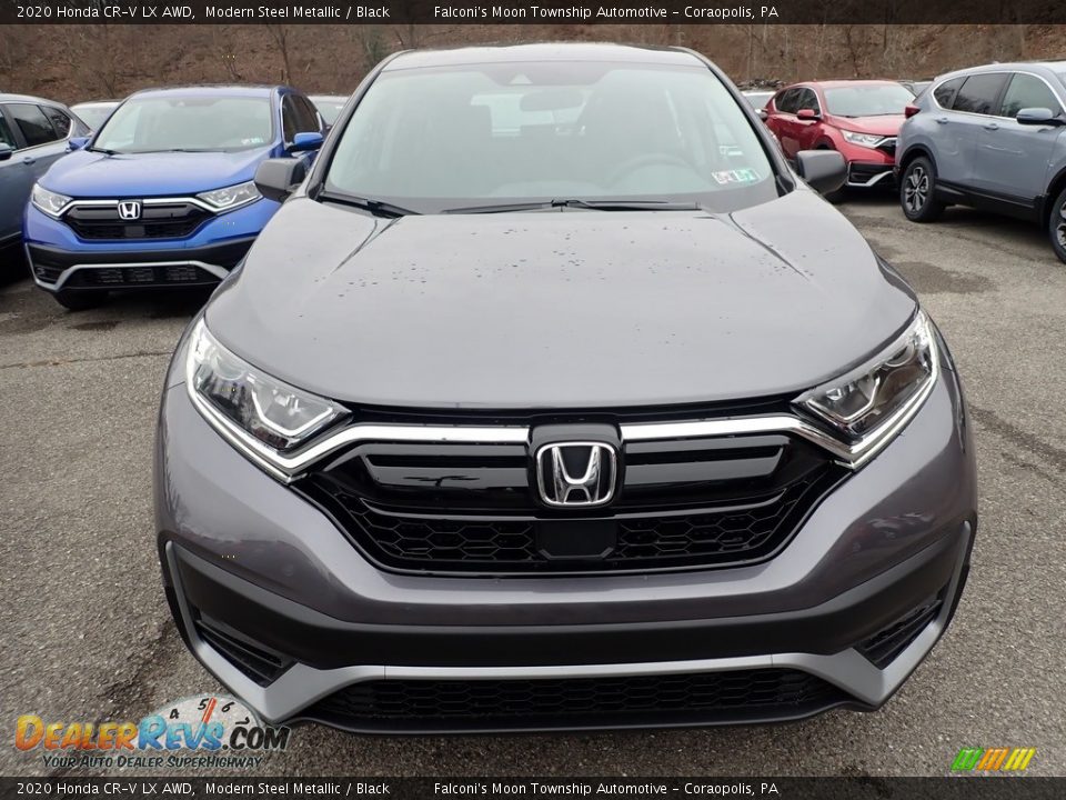 2020 Honda CR-V LX AWD Modern Steel Metallic / Black Photo #7