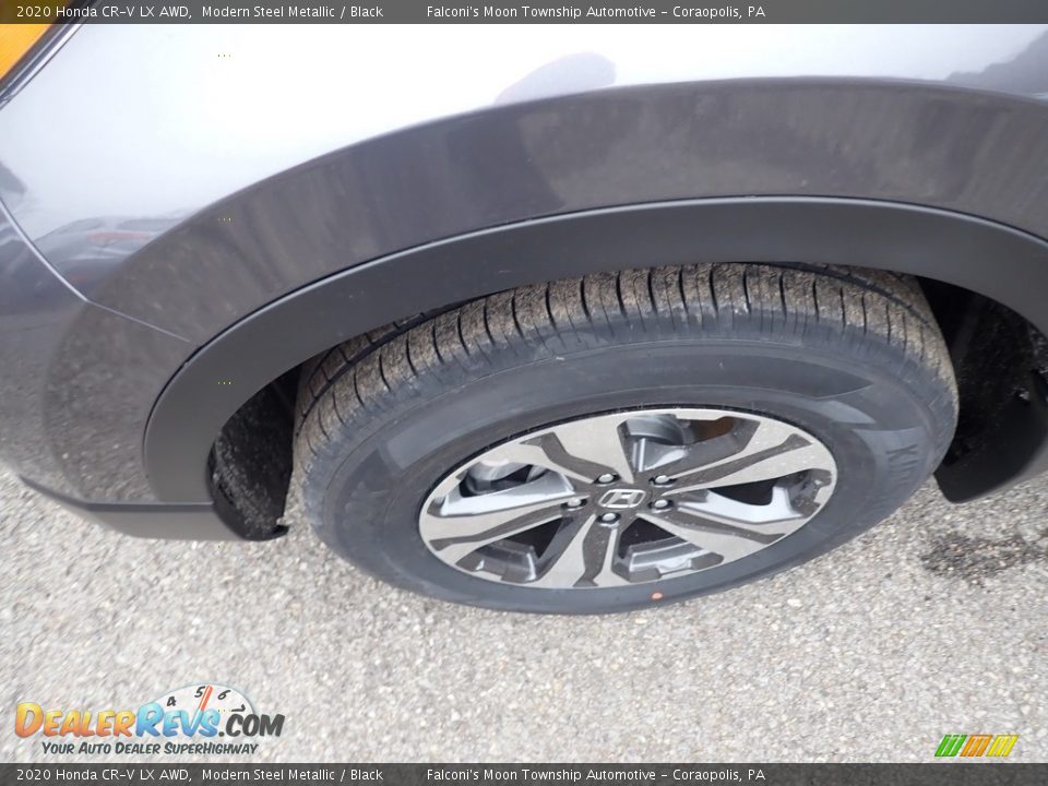 2020 Honda CR-V LX AWD Modern Steel Metallic / Black Photo #8