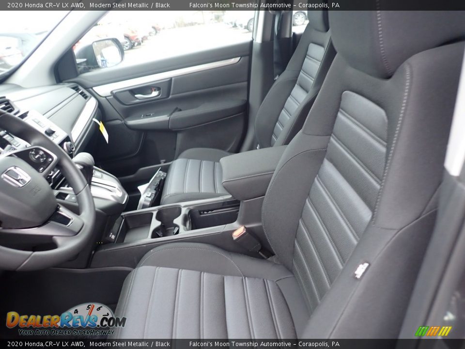 2020 Honda CR-V LX AWD Modern Steel Metallic / Black Photo #9
