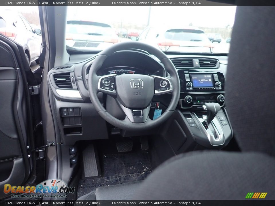 2020 Honda CR-V LX AWD Modern Steel Metallic / Black Photo #11