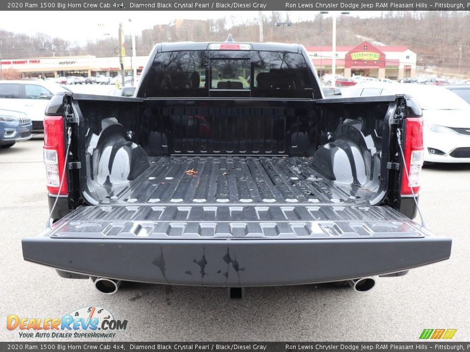 2020 Ram 1500 Big Horn Crew Cab 4x4 Diamond Black Crystal Pearl / Black/Diesel Gray Photo #5