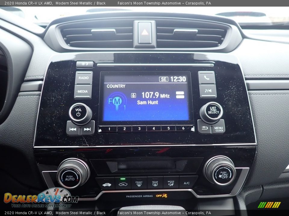 2020 Honda CR-V LX AWD Modern Steel Metallic / Black Photo #14