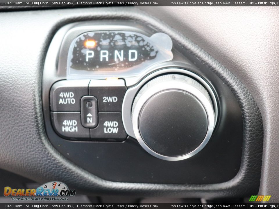 2020 Ram 1500 Big Horn Crew Cab 4x4 Diamond Black Crystal Pearl / Black/Diesel Gray Photo #18