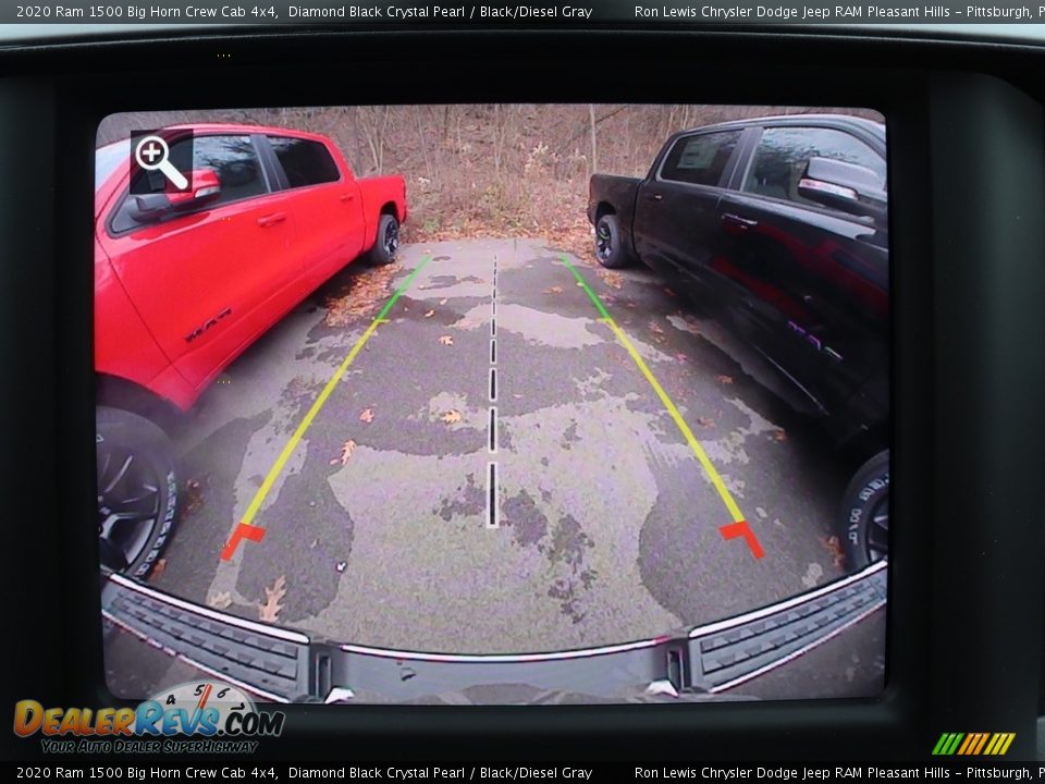 2020 Ram 1500 Big Horn Crew Cab 4x4 Diamond Black Crystal Pearl / Black/Diesel Gray Photo #20