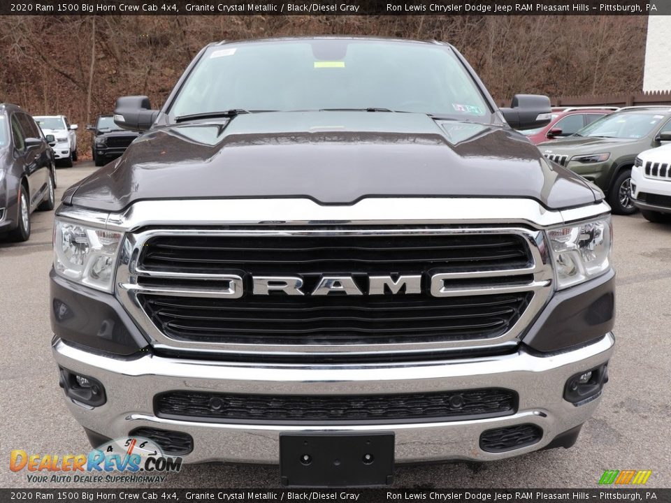 2020 Ram 1500 Big Horn Crew Cab 4x4 Granite Crystal Metallic / Black/Diesel Gray Photo #9