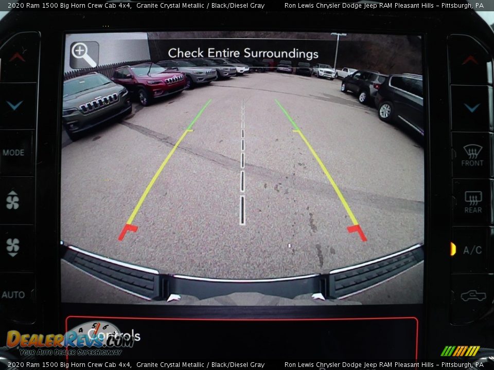 2020 Ram 1500 Big Horn Crew Cab 4x4 Granite Crystal Metallic / Black/Diesel Gray Photo #16