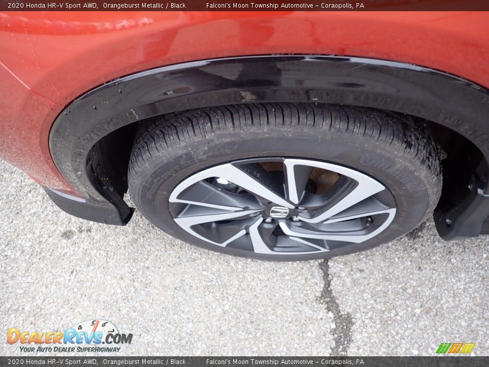 2020 Honda HR-V Sport AWD Orangeburst Metallic / Black Photo #8
