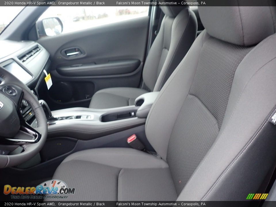 2020 Honda HR-V Sport AWD Orangeburst Metallic / Black Photo #9