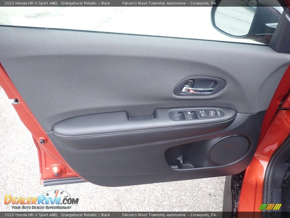 2020 Honda HR-V Sport AWD Orangeburst Metallic / Black Photo #12