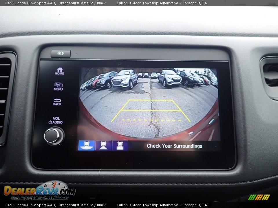 2020 Honda HR-V Sport AWD Orangeburst Metallic / Black Photo #15