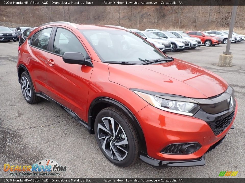 Front 3/4 View of 2020 Honda HR-V Sport AWD Photo #6