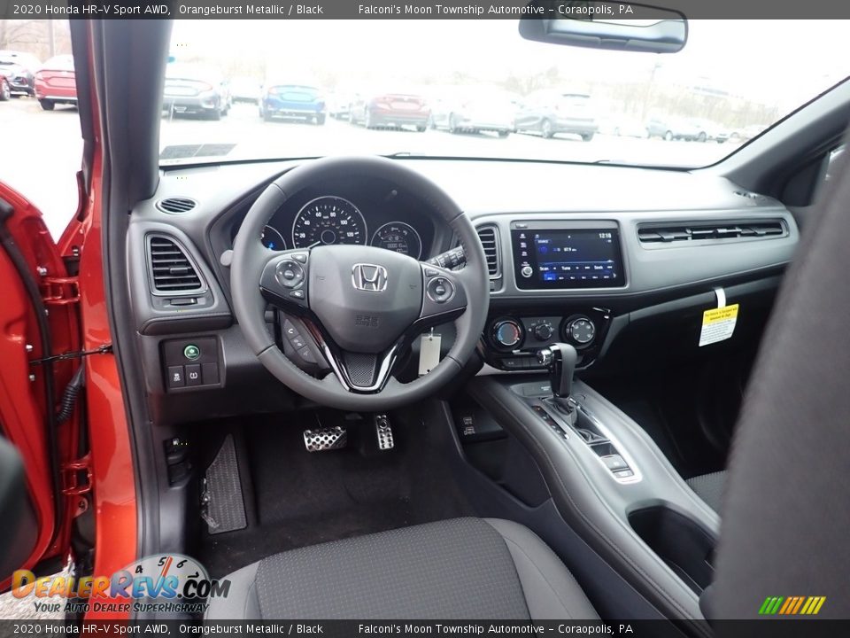 2020 Honda HR-V Sport AWD Orangeburst Metallic / Black Photo #11