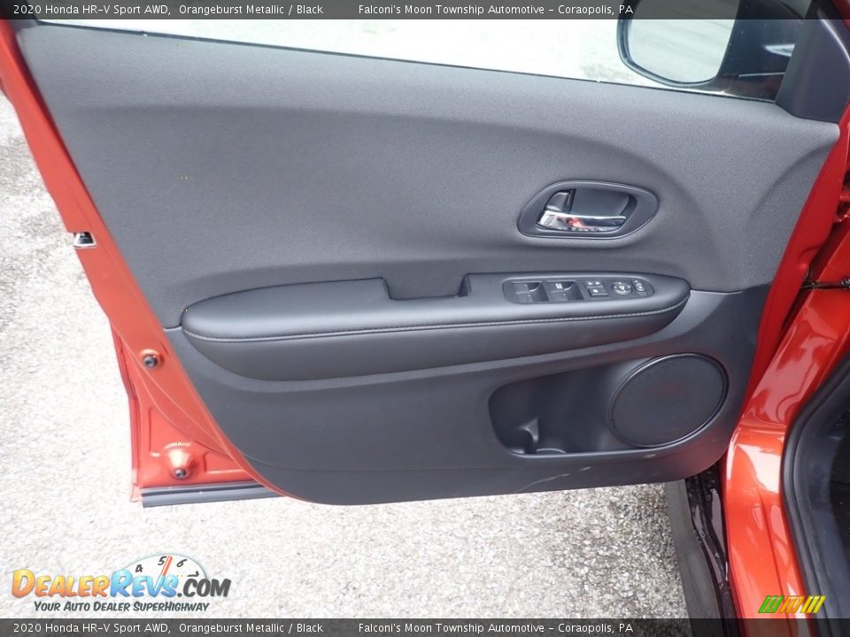 2020 Honda HR-V Sport AWD Orangeburst Metallic / Black Photo #12