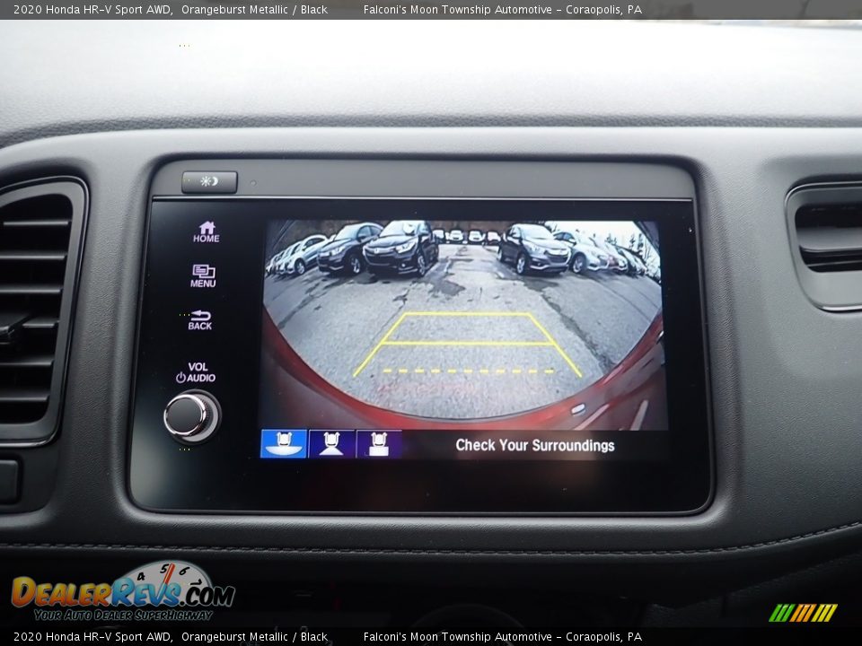 2020 Honda HR-V Sport AWD Orangeburst Metallic / Black Photo #15