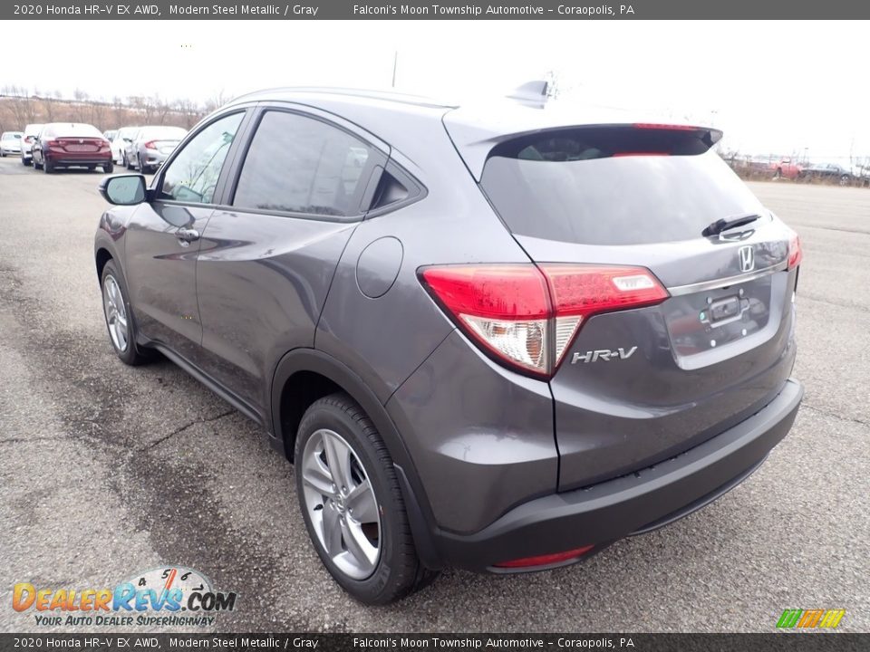 2020 Honda HR-V EX AWD Modern Steel Metallic / Gray Photo #2