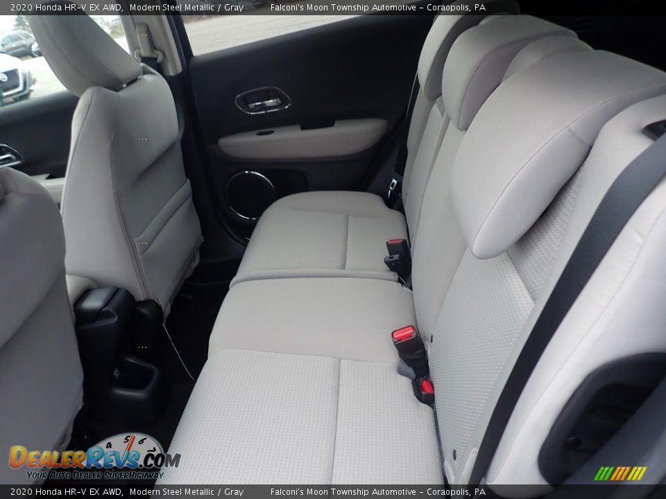 2020 Honda HR-V EX AWD Modern Steel Metallic / Gray Photo #9