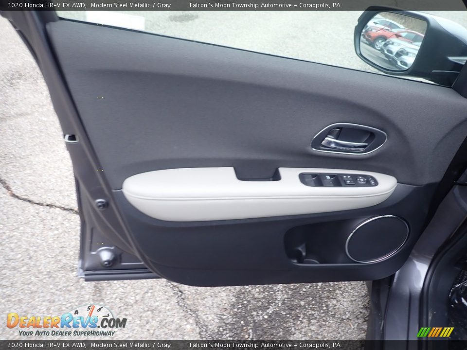 2020 Honda HR-V EX AWD Modern Steel Metallic / Gray Photo #11
