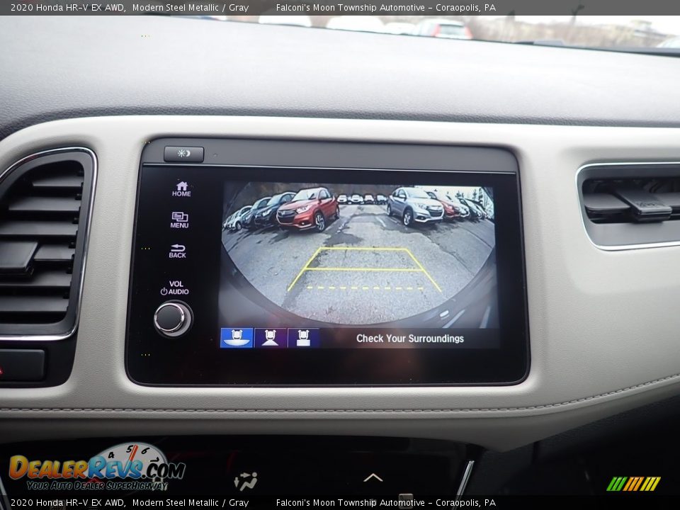 2020 Honda HR-V EX AWD Modern Steel Metallic / Gray Photo #15