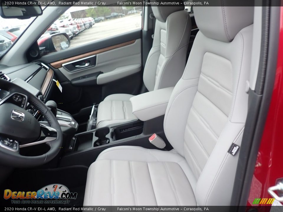Front Seat of 2020 Honda CR-V EX-L AWD Photo #8